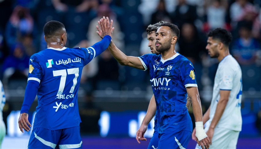 من لقاء الهلال والفتح (إكس)
