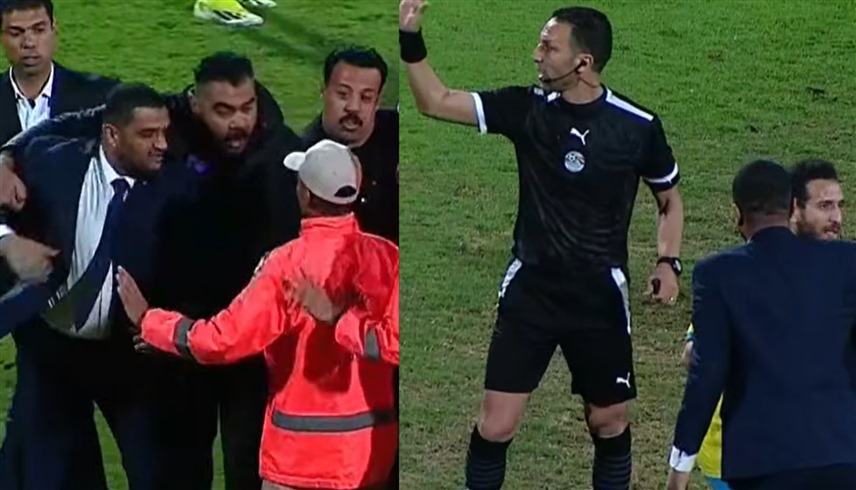 من لقاء الإسماعيلي وطلائع الجيش (إكس)