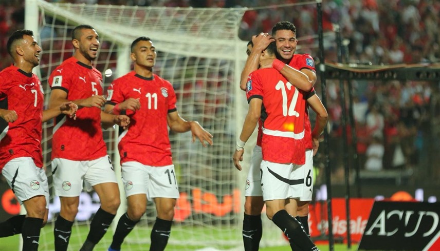 فرحة منتخب مصر (إكس)