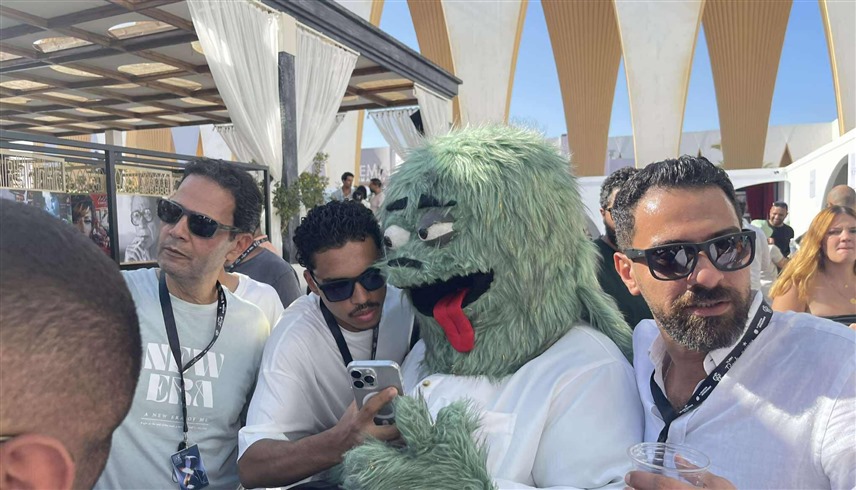 دمية في مهرجان الجونة 