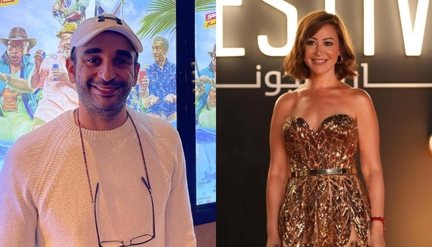 منة شلبي وأحمد الجنايني "أرشيفية"