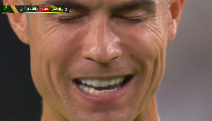 من مباراة الاتحاد والنصر (إكس)