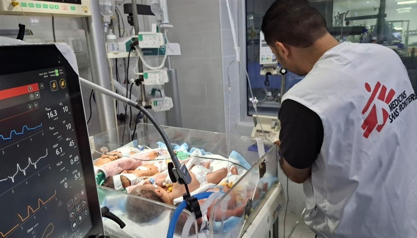حاضنة خُدج في قطاع غزة (أرشيف)