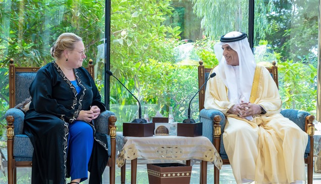 سعود بن صقر يبحث مع سفيرة فنلندا تعزيز التعاون الاقتصادي والتنمية المستدامة