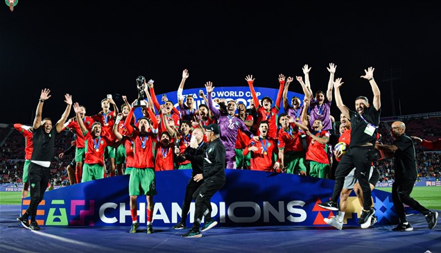 إنفانتينو: ديما مغرب بطل العالم