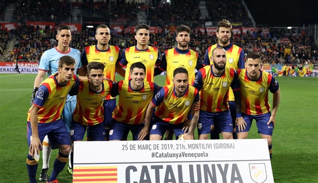على أرض برشلونة.. كتالونيا تسعى لتنظيم مباراة ودية مع منتخب فلسطين