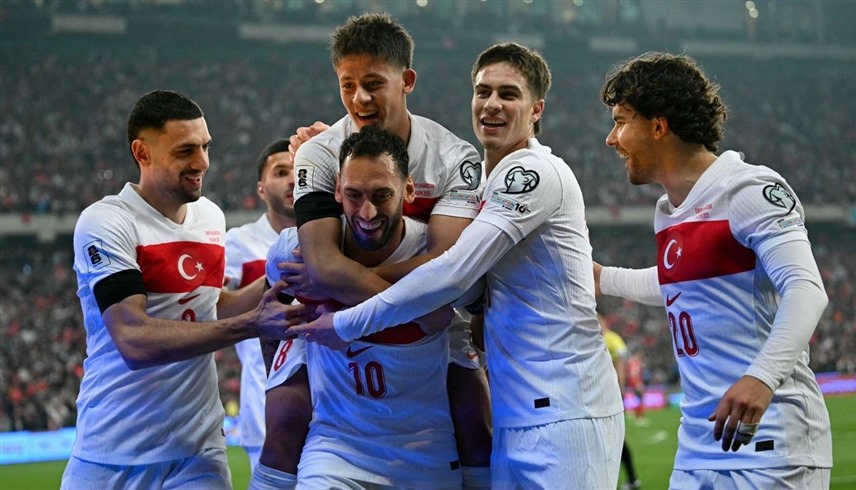 من مباراة تركيا وبلغاريا (إكس)