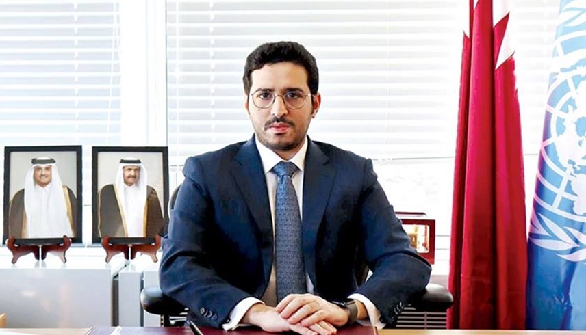 المندوب الدائم لدولة قطر لدى اليونسكو ناصر بن حمد الحنزاب (أرشيف)