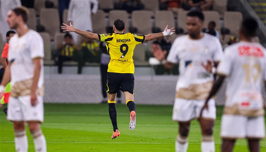 من مباراة الاتحاد والرياض (إكس)