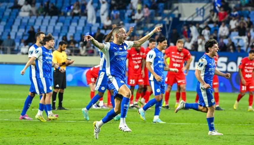 من مباراة النصر وشباب الأهلي (إكس)