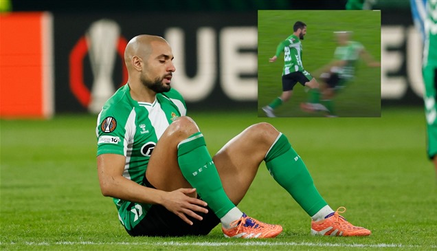 صدمة في بيتيس.. أمرابط يُسقط زميله إيسكو بـ"ضربة خاطئة"