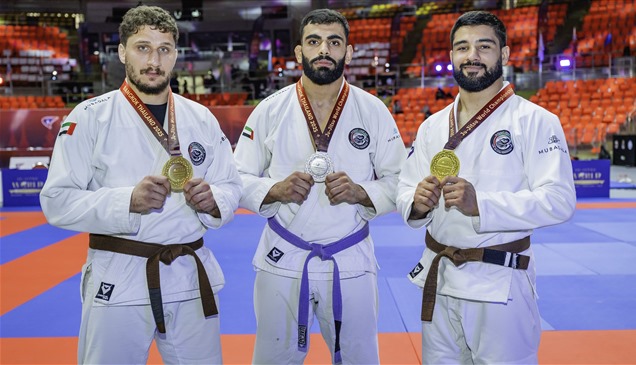 بـ10 ميداليات.. صدارة إماراتية لمونديال الجوجيتسو