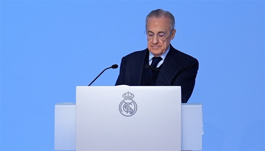 رئيس ريال مدريد فلورنتينو بيريز (إكس)