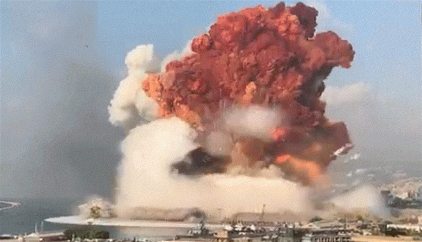 انفجار مرفأ بيروت (أرشيف)