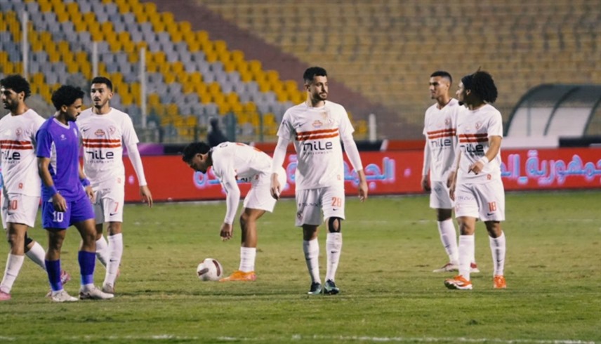 من لقاء الزمالك وسموحة (إكس)