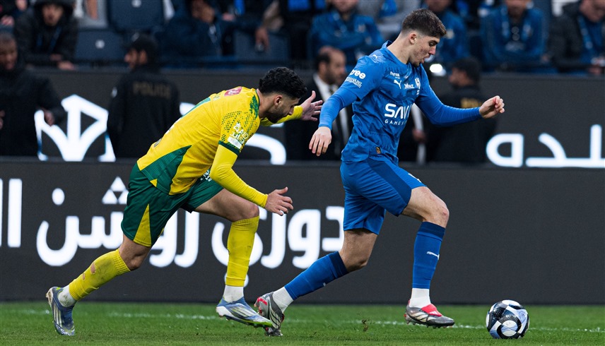 من لقاء الهلال والخليج (إكس)