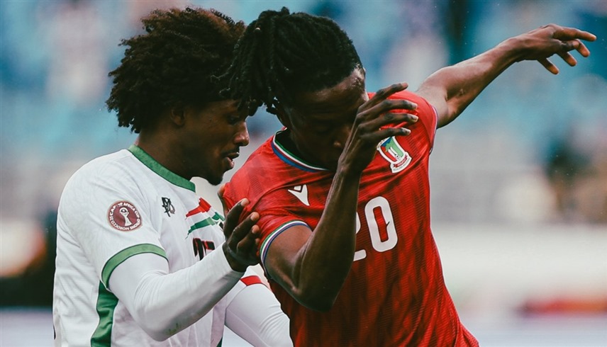 من لقاء السودان وغينيا الإستوائية (إكس)