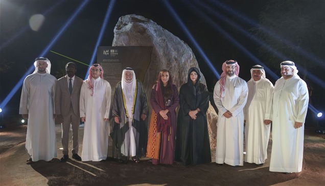 حاكم الشارقة يشهد الحفل الرسمي لإدراج موقع الفاية على قائمة "اليونسكو"