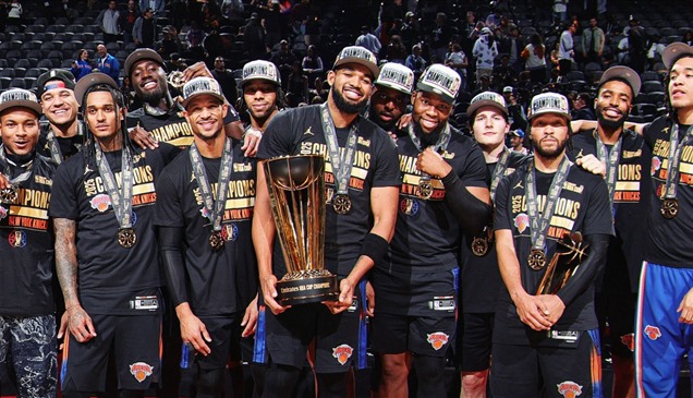 نيكس يحسم لقب كأس الـNBA لأول مرة في تاريخه