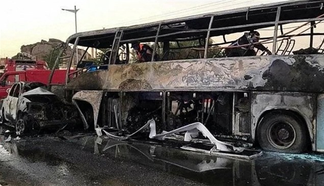 شاهد.. 36 قتيلاً وجريحاً جراء حادث مروع في الجزائر