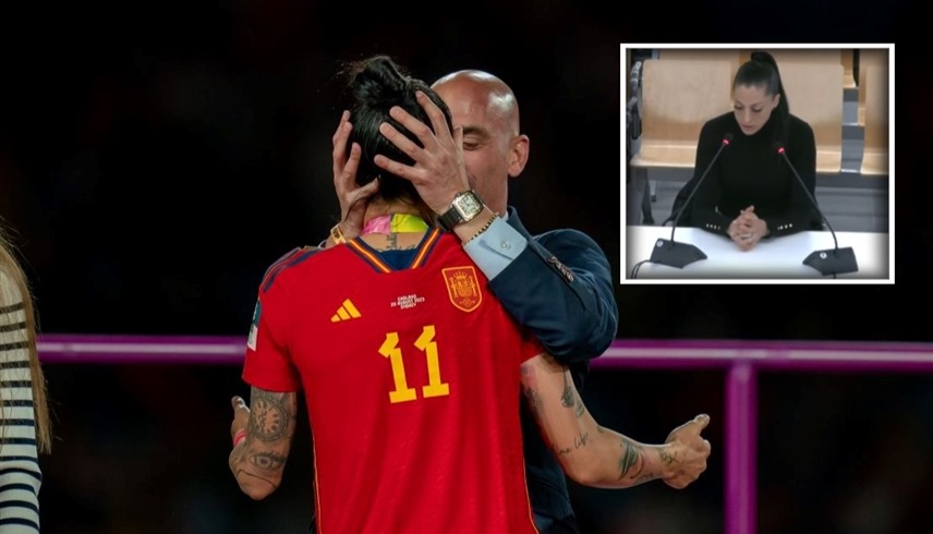 خلال تتويج منخب إسبانيا للسيدات بكأس العالم (أرشيف)