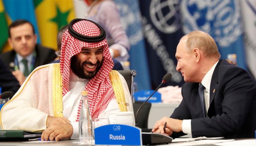 الرئيس الروسي وولي العهد السعودي (أرشيف)
