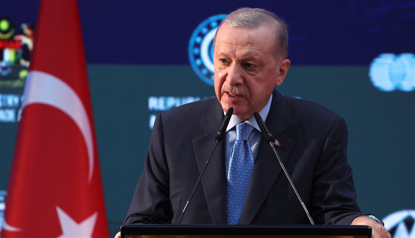  الرئيس التركي رجب طيب أردوغان (أرشيف)