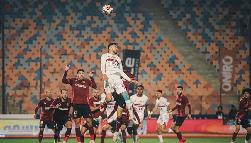 من لقاء الزمالك وسيراميكا (أرشيف)