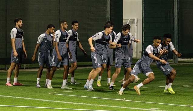 "الأبيض" الأولمبي يرفع درجة استعداداته لبطولة غرب آسيا