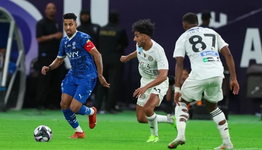 من لقاء الهلال والاتفاق (إكس)