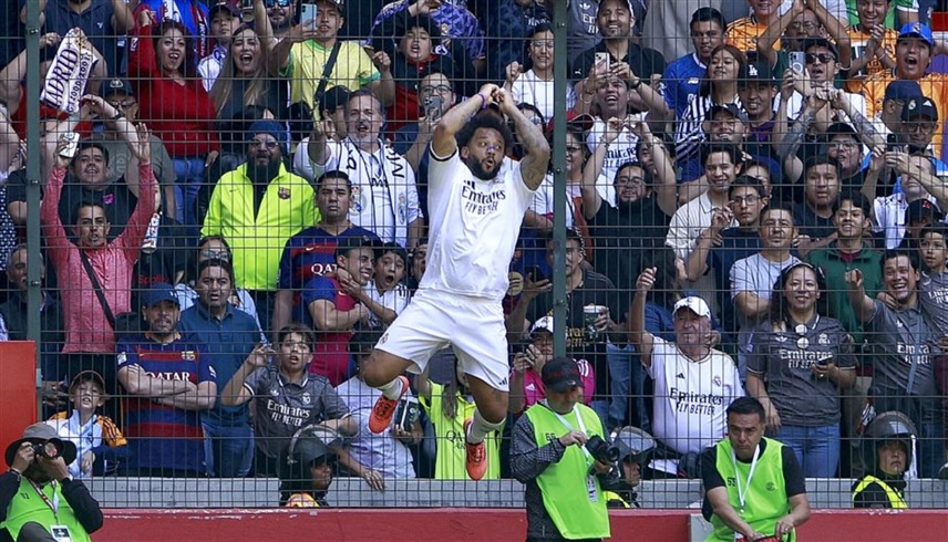 من مباراة ريال مدريد وبرشلونة في المكسيك (أرشيف)