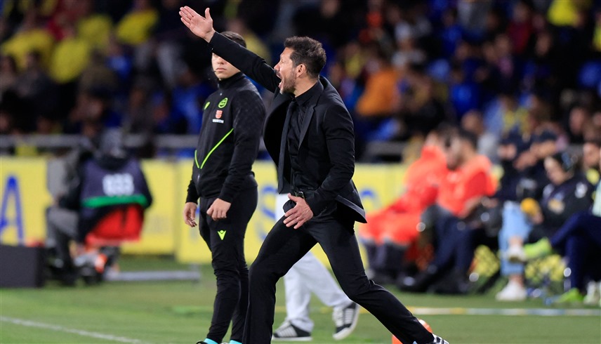 مدرب أتلتيكو مدريد دييغو سيميوني (رويترز)