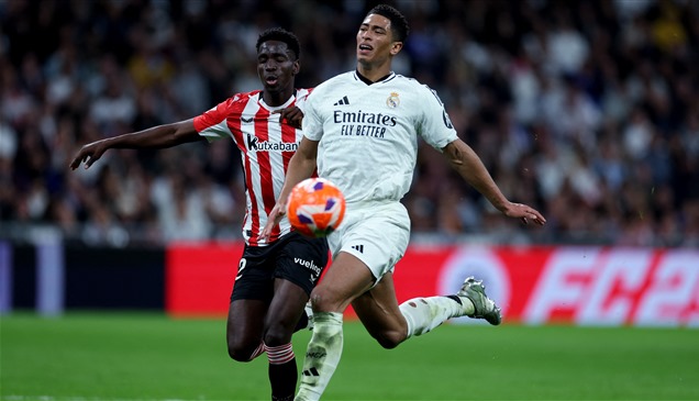 ريال مدريد يهزم بلباو العنيد ويواصل ملاحقة برشلونة