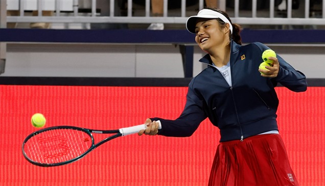 رادوكانو تعود للمنافسات في بطولة مدريد المفتوحة للتنس