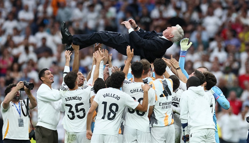 فريق ريال مدريد (رويترز)
