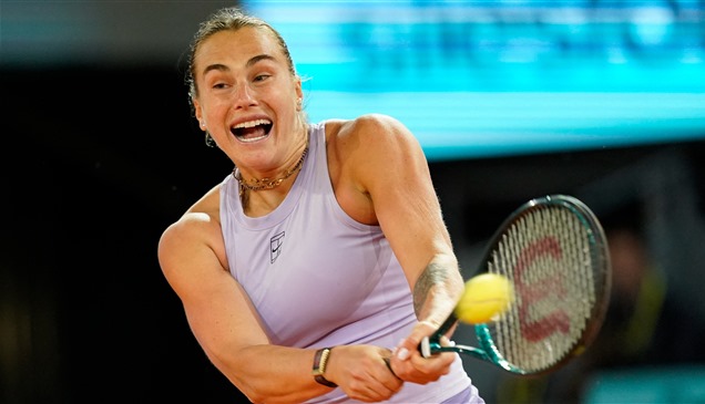 بطولة مدريد.. سابالينكا إلى نصف النهائي