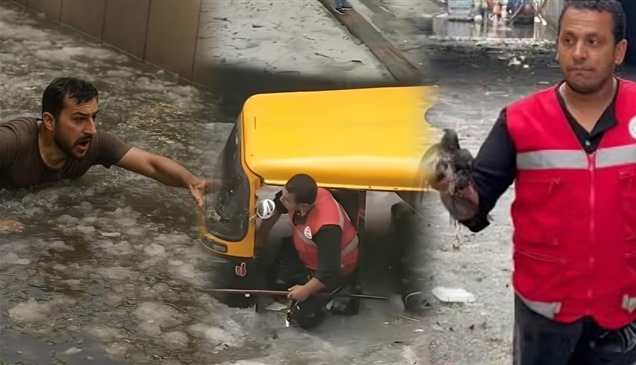 من قلب المأساة.. لقطات إنسانية شاهدة على عاصفة الإسكندرية