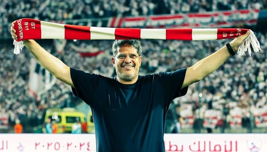 مدرب نادي الزمالك أيمن الرمادي (إكس)