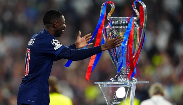 رسمياً.. ديمبيلي أفضل لاعب في دوري أبطال أوروبا