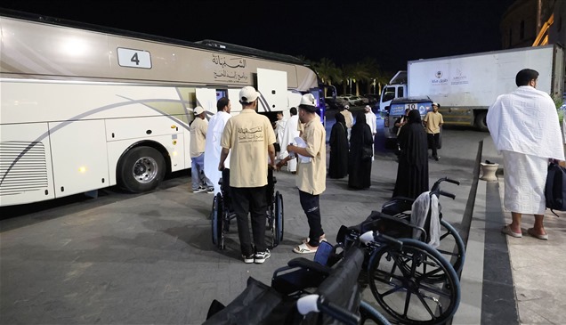 حجاج برنامج "الشبهانة" يصلون إلى الأراضي المقدسة ويواصلون أداء مناسكهم