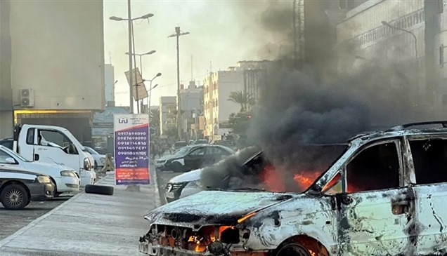 شاهد.. هدوء حذر بعد اشتباكات جديدة في عاصمة ليبيا
