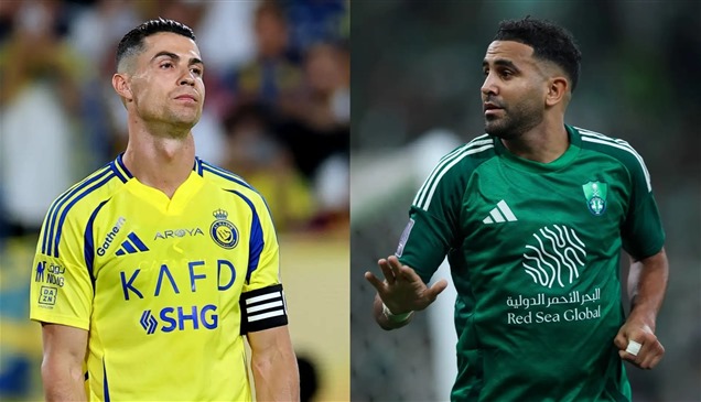 محرز يحلم باللعب مع ميسي.. ويرد على رونالدو 