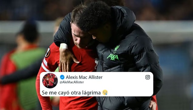 ماك أليستر عن رحيل دياز: دمعة أخرى انهمرت من عيني