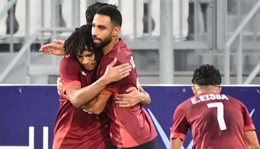 فرحة لاعبي سيراميكا بهدف السولية (إكس)