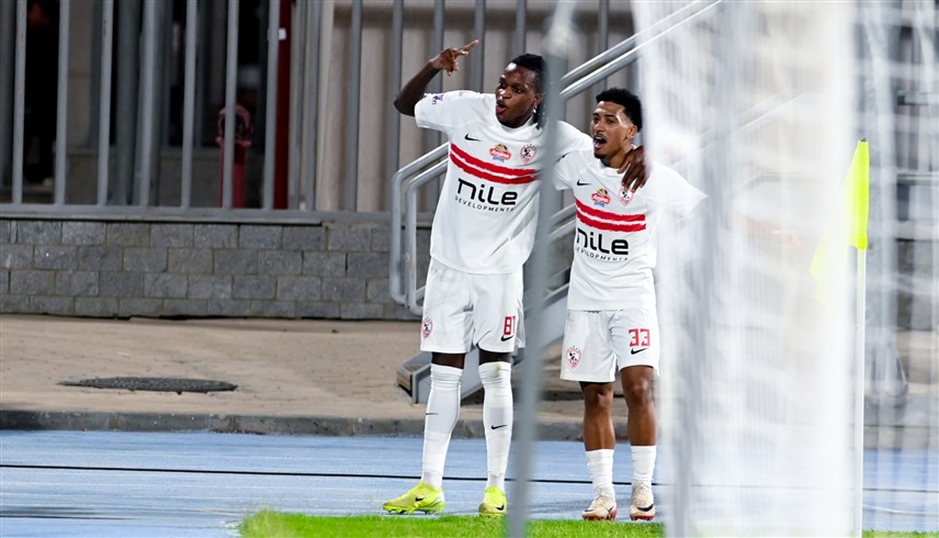 من مباراة مودرن سبورت والزمالك (إكس)