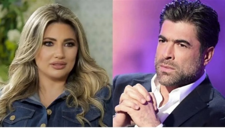 وائل كفوري وطليقته أنجيلا بشارة 