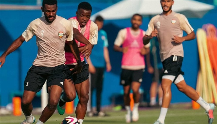 من تدريبات منتخب الإمارات الأولمبي (إكس)