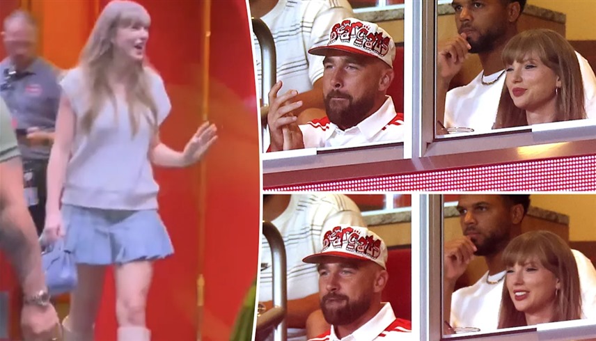 ترافيس كيلسي وتايلور سويفت 