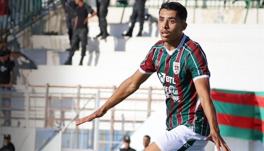 لاعب الملعب التونسي محمد أمين الخميسي سجل الهدف الوحيد في اللقاء (إكس)
