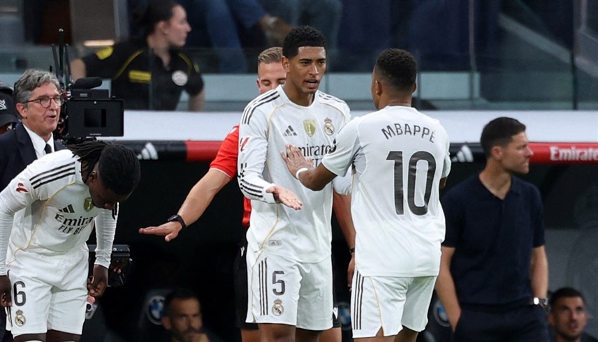 من مباراة ريال مدريد وليفانتي (رويترز)